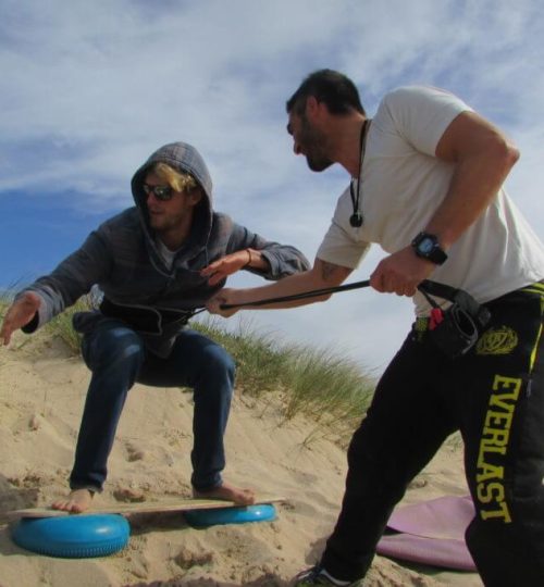 NICO ROSARIO surfing teacher portugal