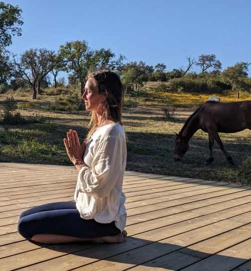 yoga in nature meditation retreat