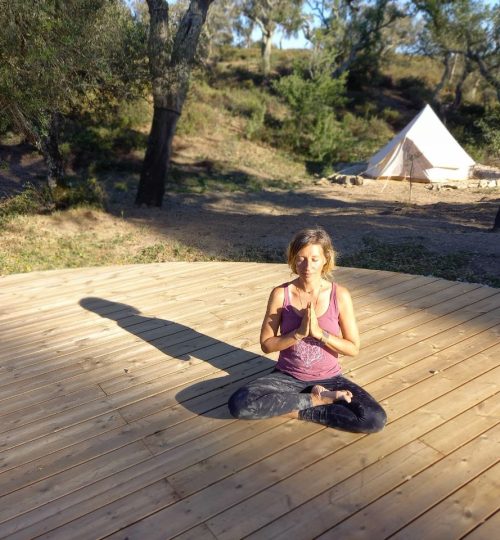 yoga in nature meditation holy space retreat
